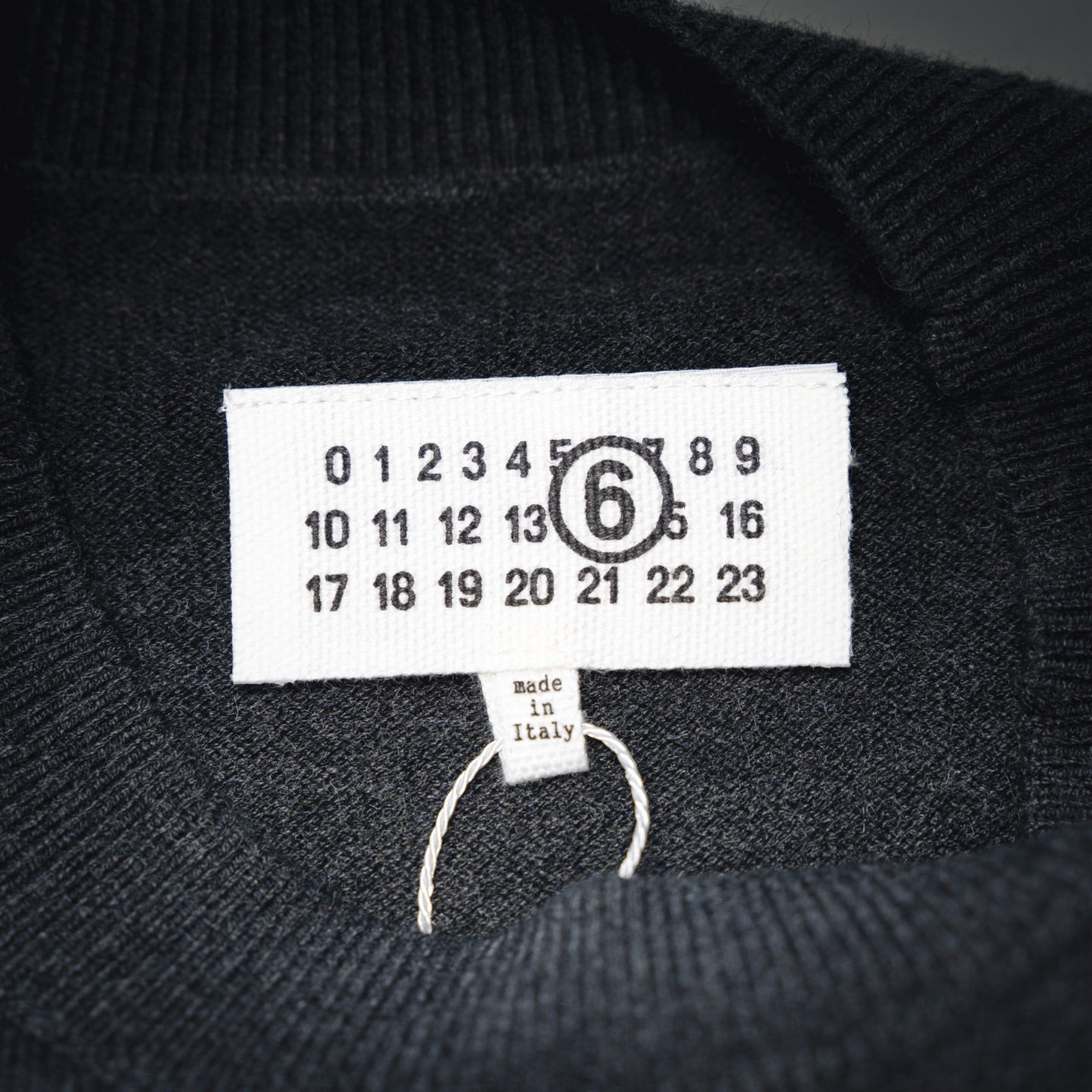 Margiela 25fw jacquard sweater