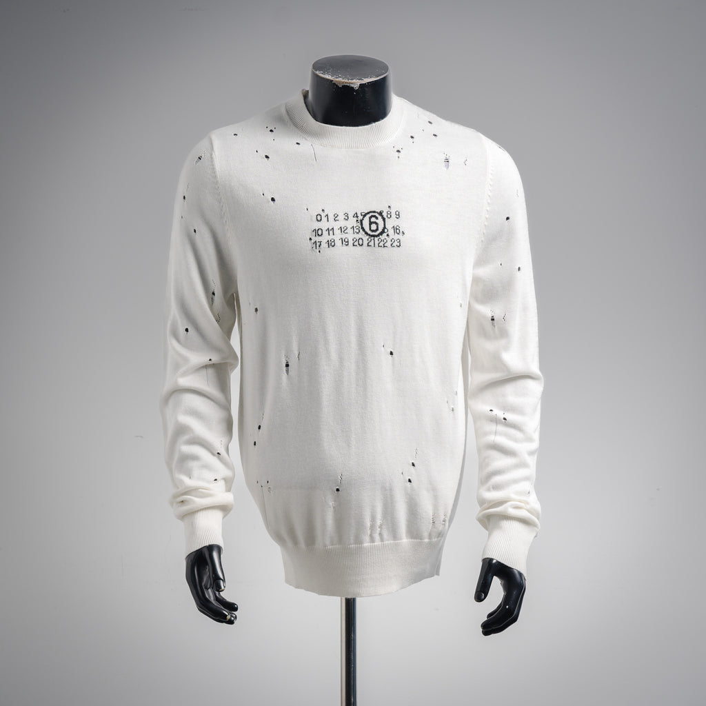 Margiela 25fw jacquard sweater