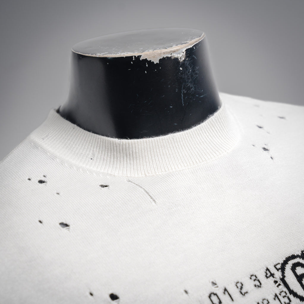 Margiela 25fw jacquard sweater