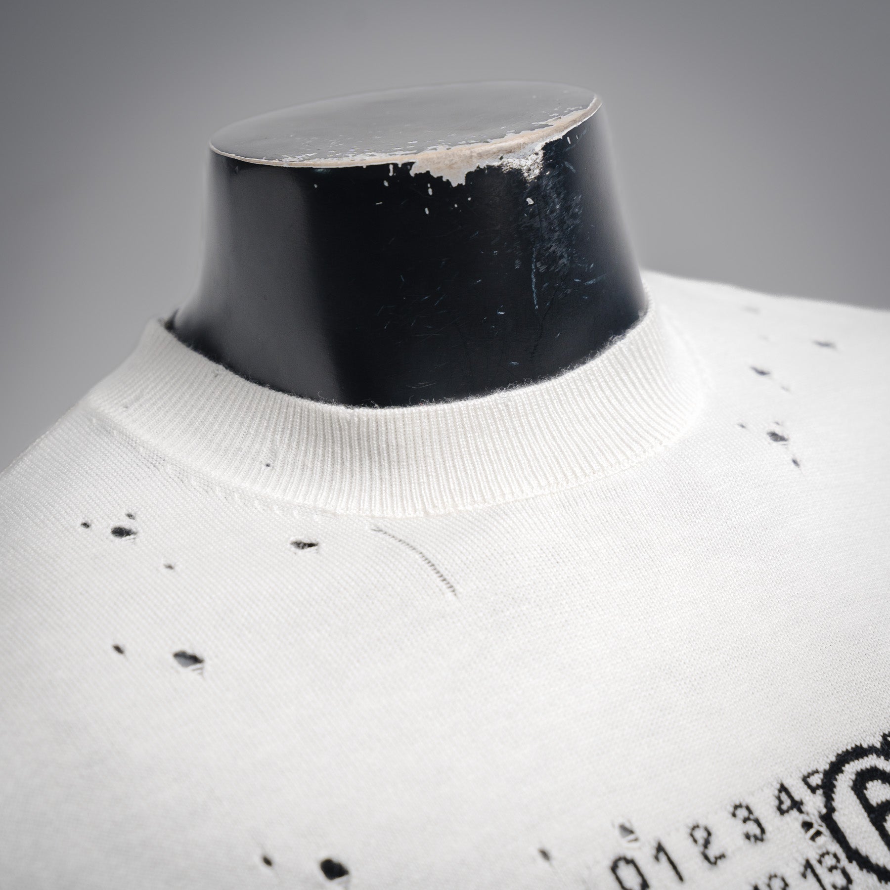 Margiela 25fw jacquard sweater