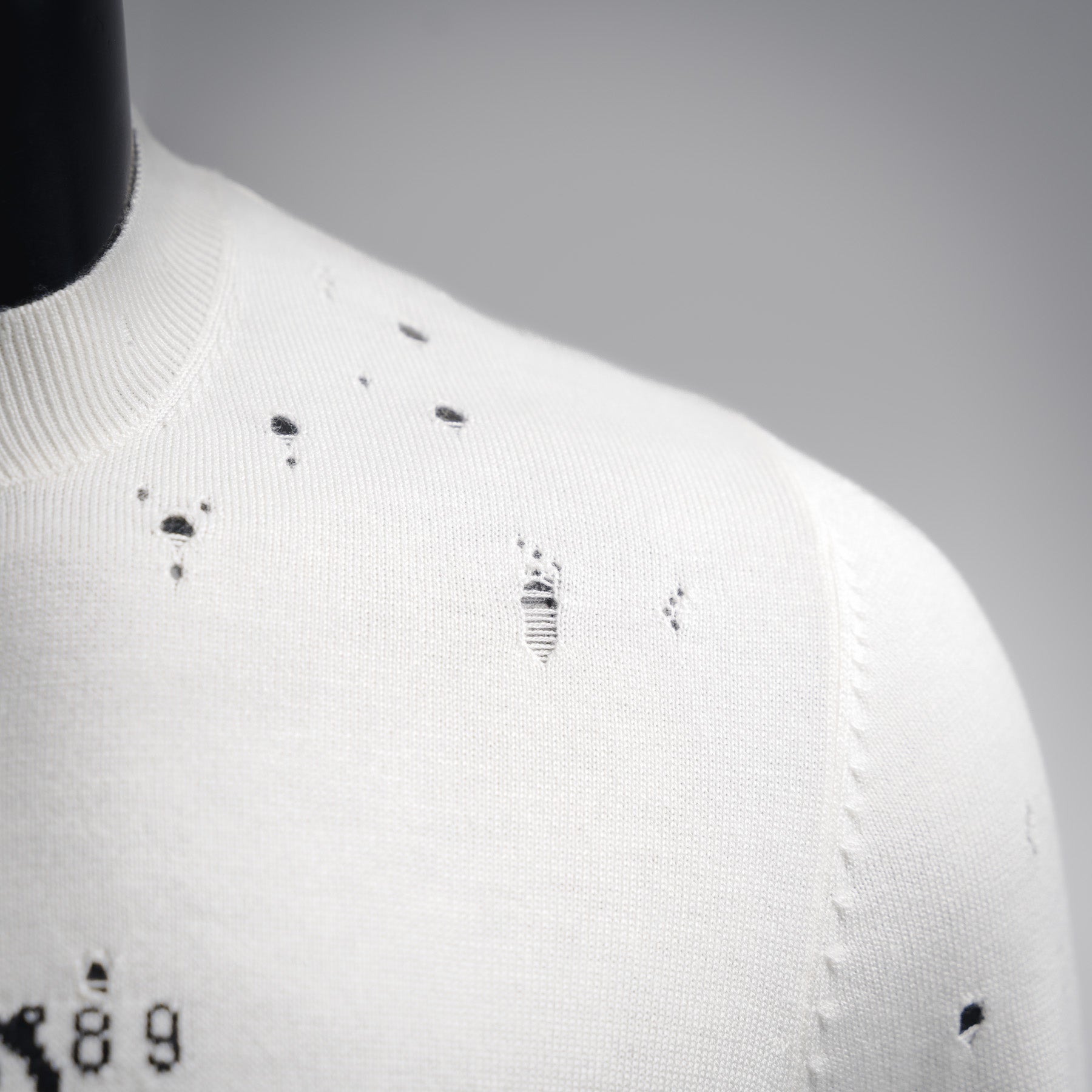 Margiela 25fw jacquard sweater