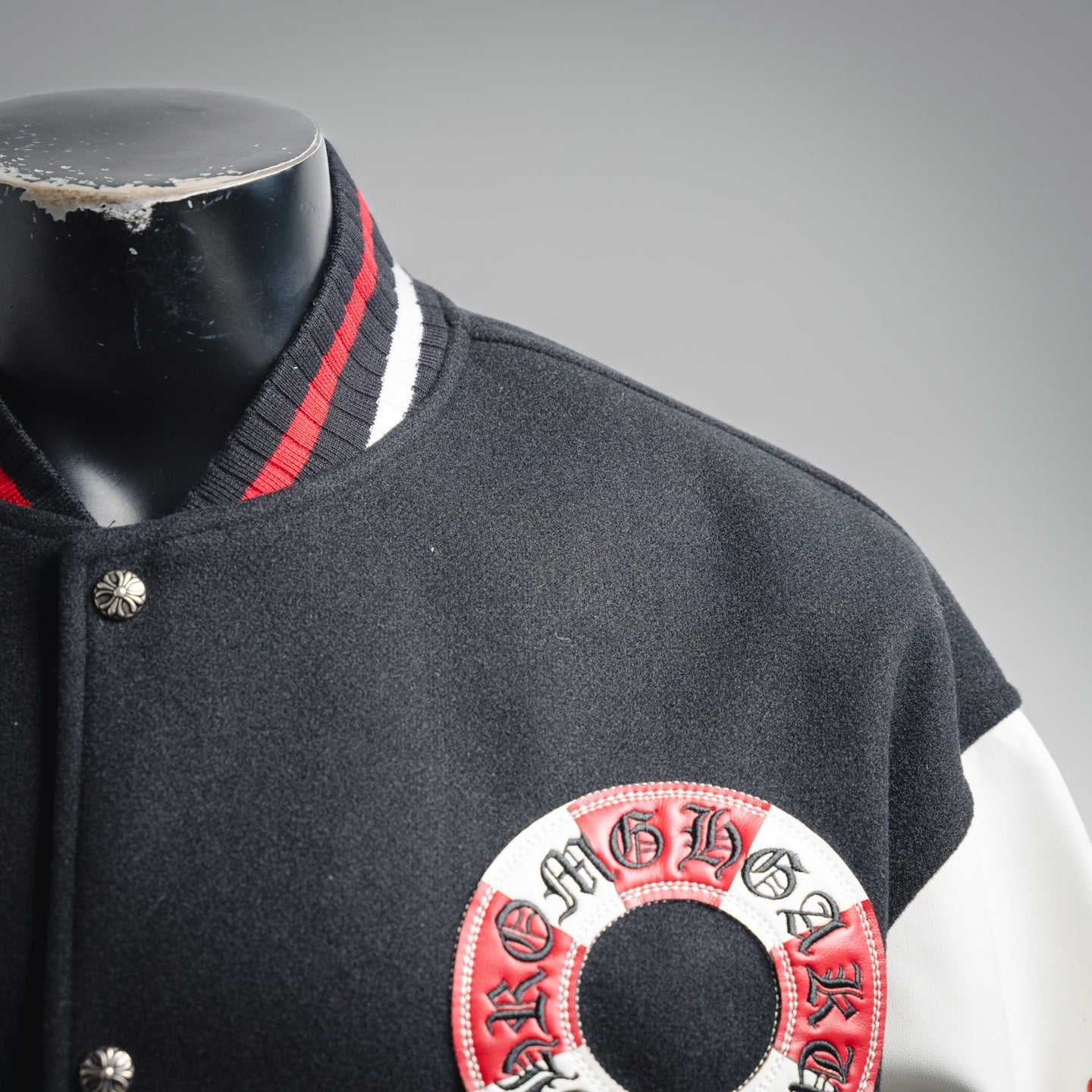 Chrome 25fw splicing jacket