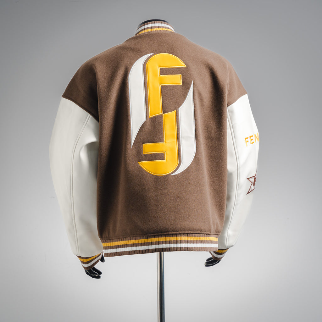 Fend 25fw embroidered jacket