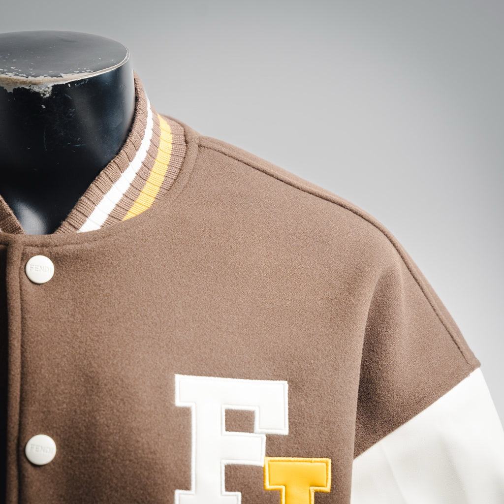 Fend 25fw embroidered jacket