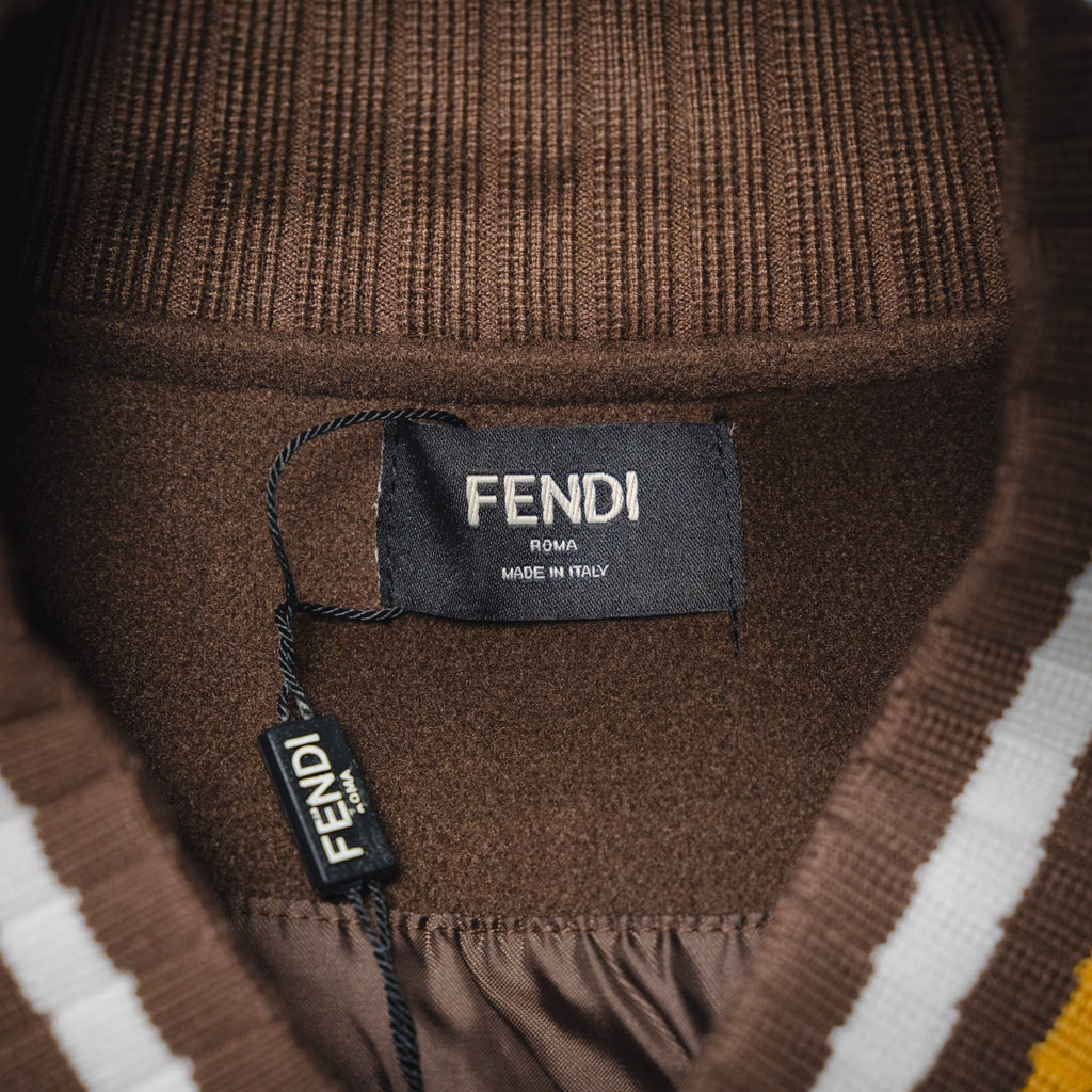 Fend 25fw embroidered jacket