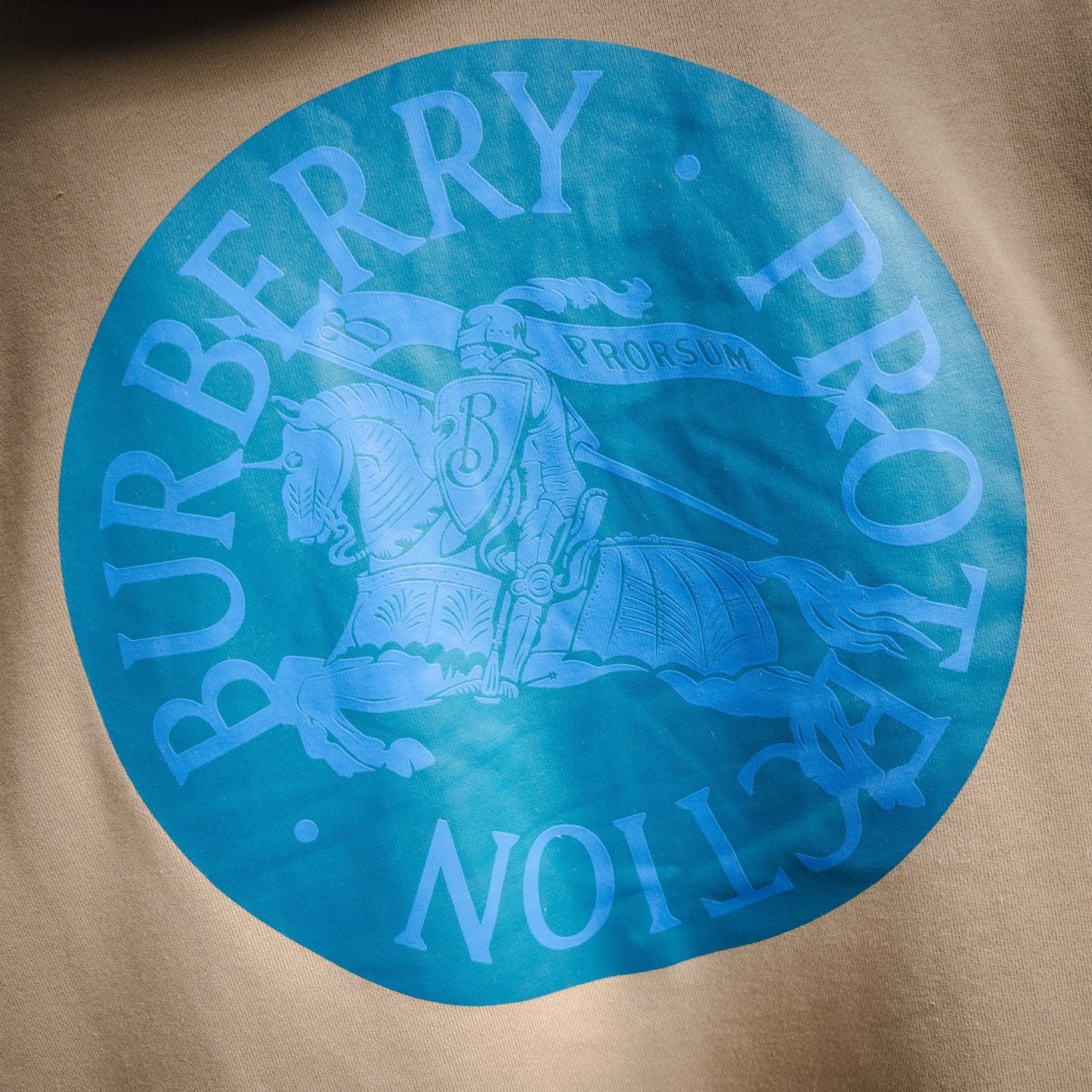 Burbery 25fw embroidered hoodie