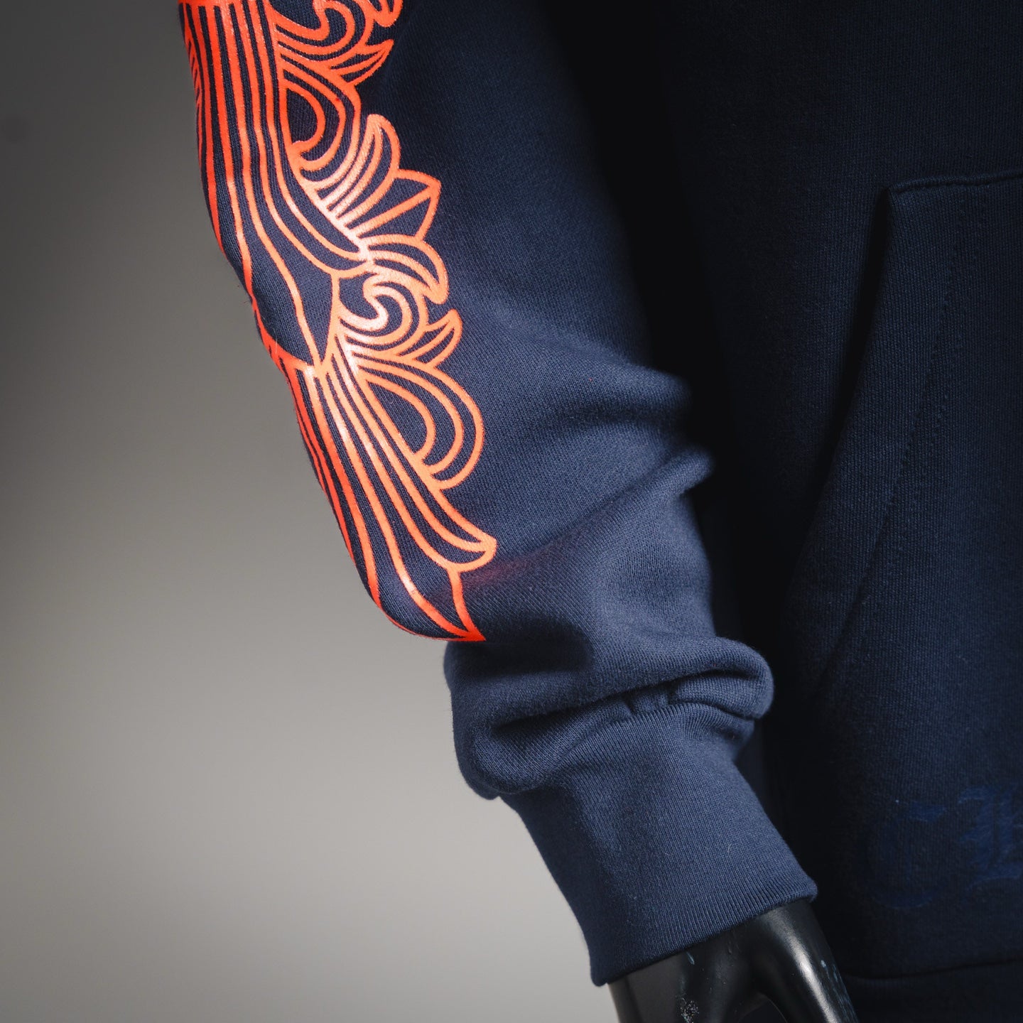 Chrome 25fw printed hoodie