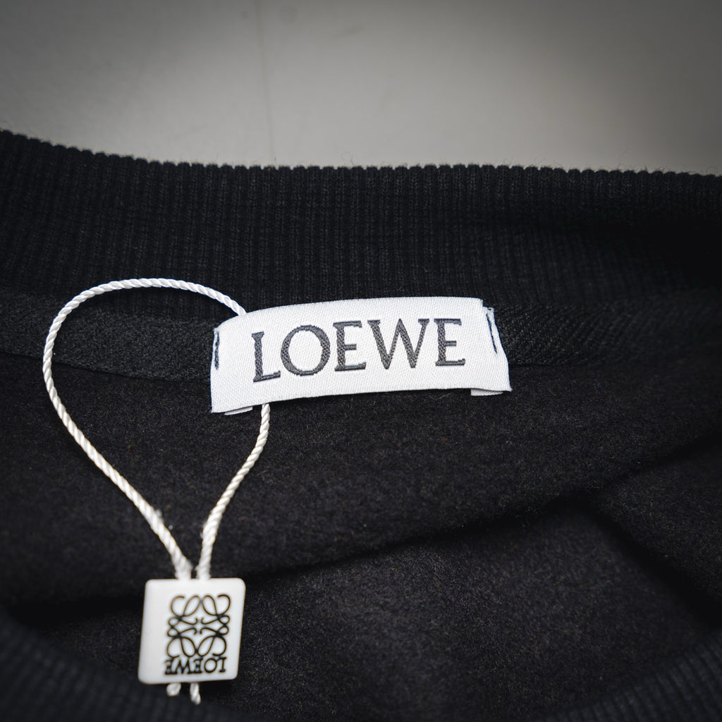 Loe 25fw printed sweatshirt