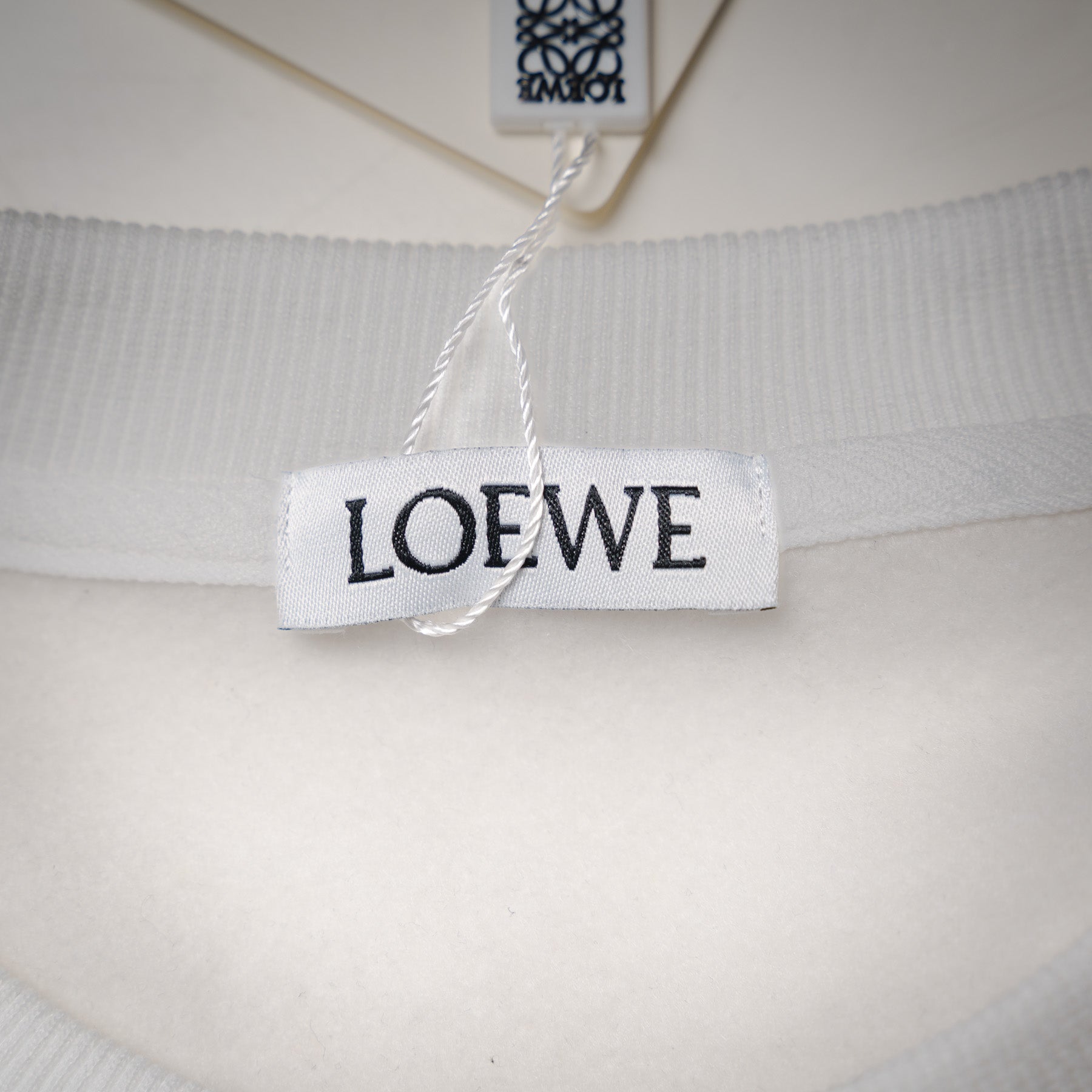 Loe 25fw printed sweatshirt