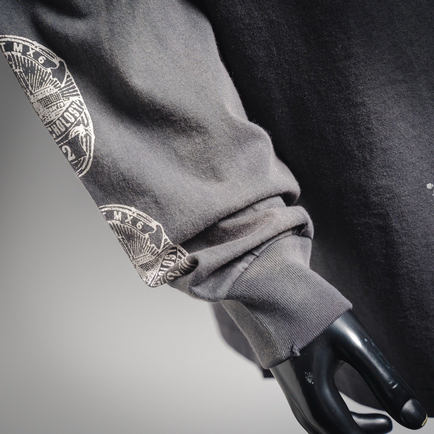 Saint 25fw printed sweatshirt