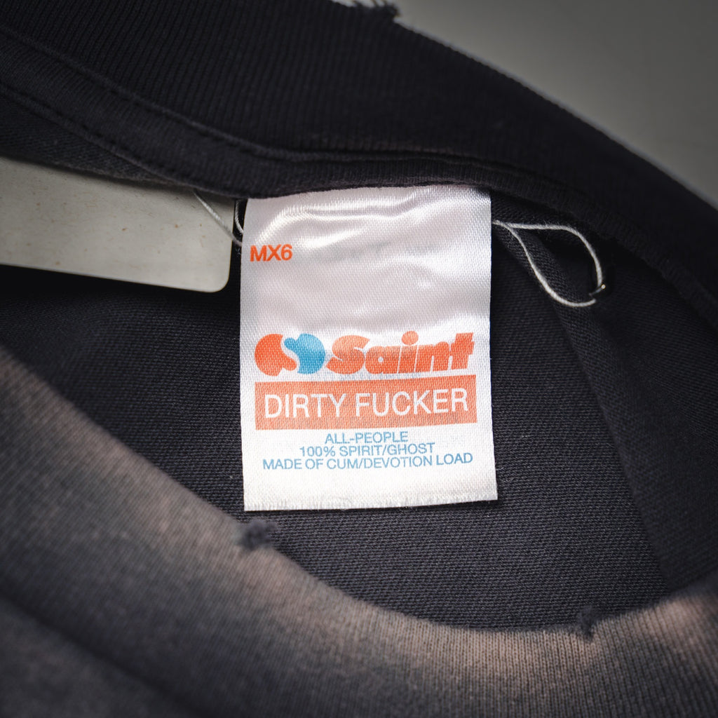 Saint 25fw printed sweatshirt