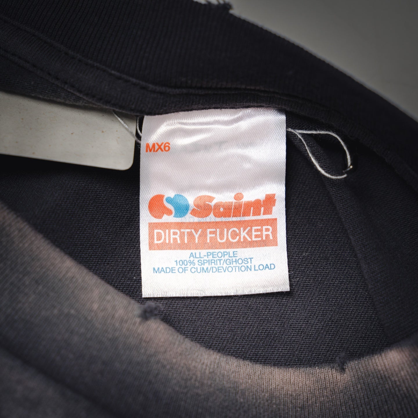 Saint 25fw printed sweatshirt