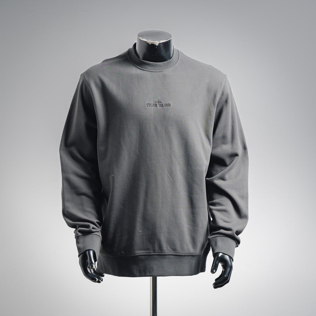 Stone 25fw embroidered sweatshirt