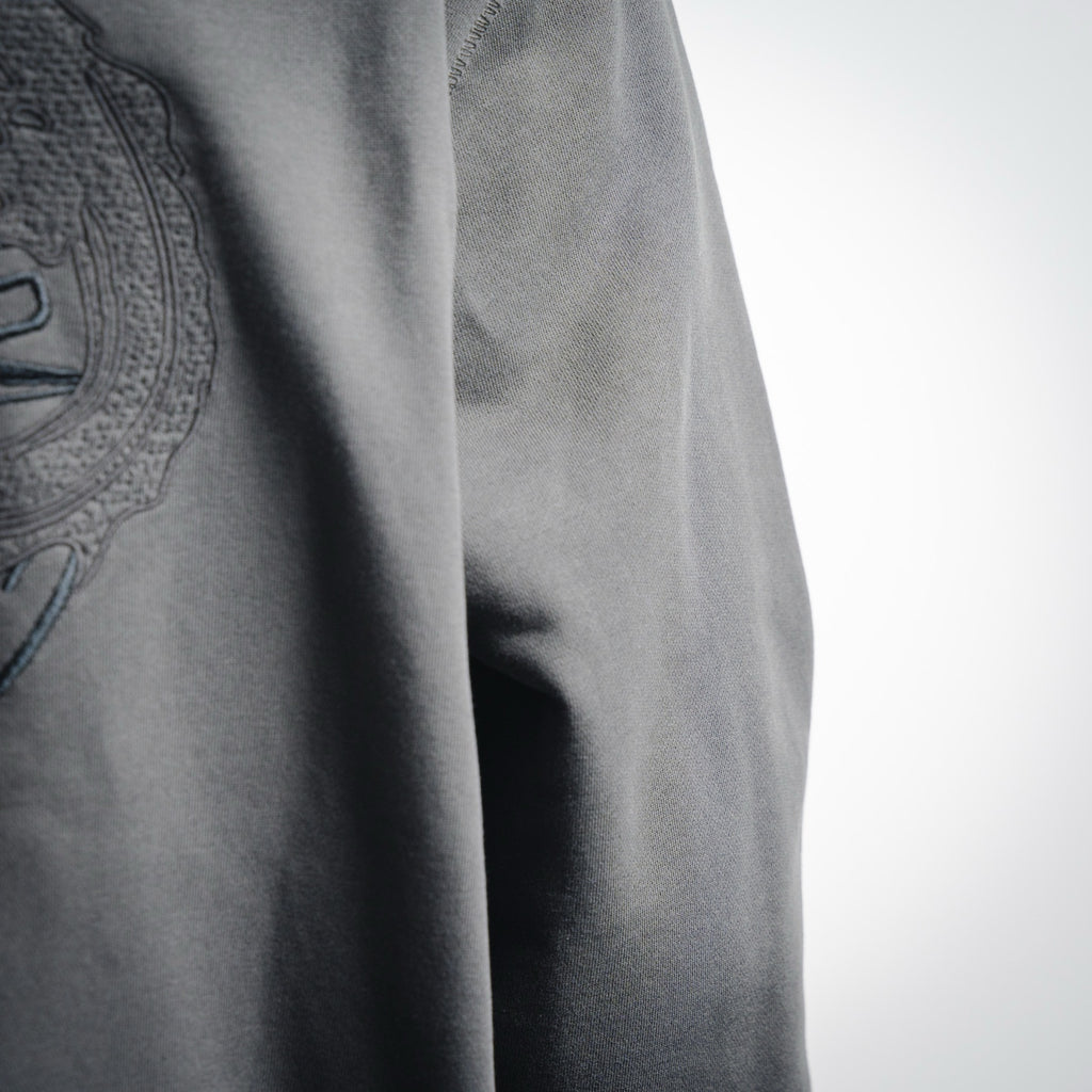 Stone 25fw embroidered sweatshirt