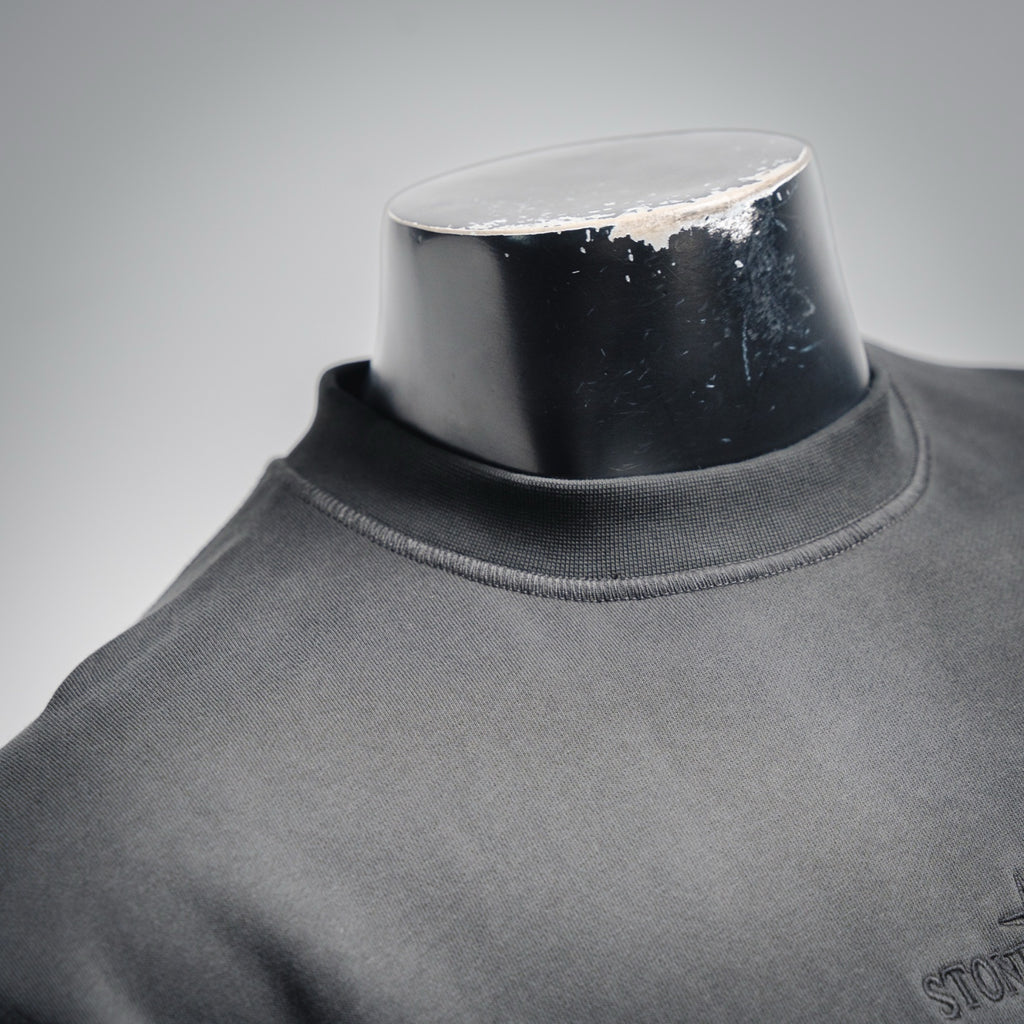 Stone 25fw embroidered sweatshirt