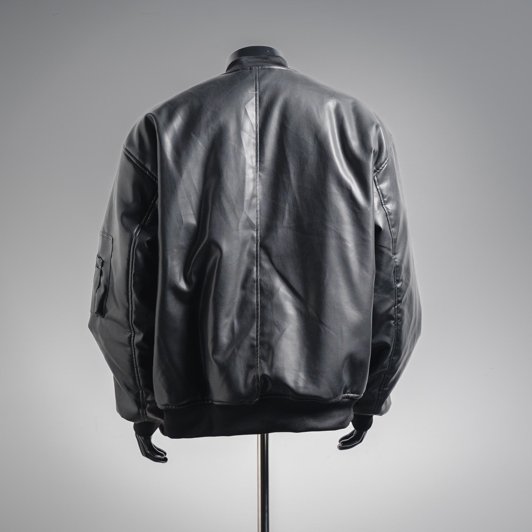 Balen 25fw leather jacket