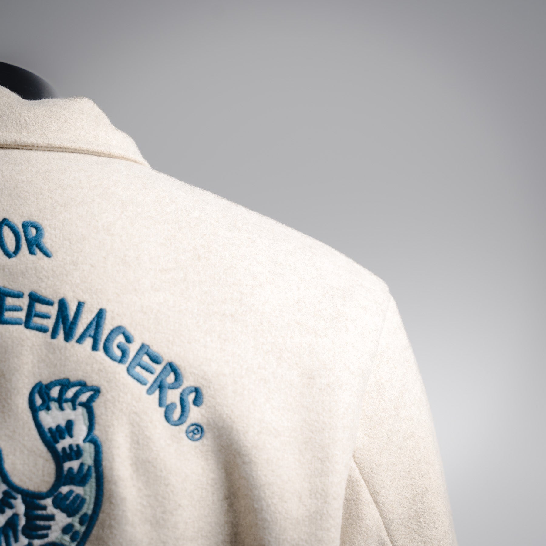 Human 25fw embroidered jacket