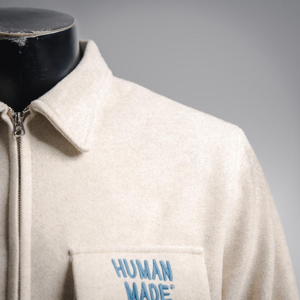 Human 25fw embroidered jacket