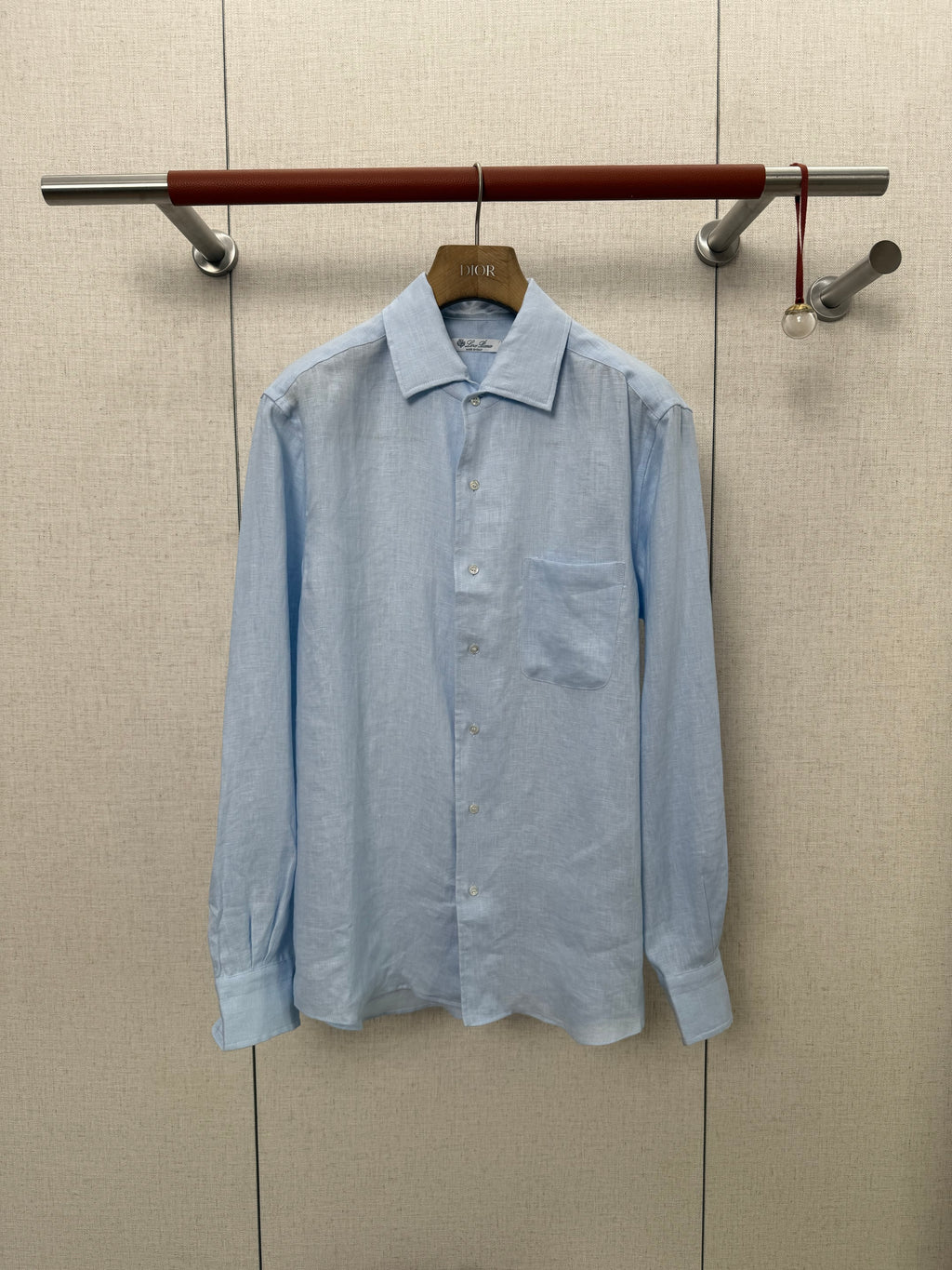 Loro 25fw linen shirt