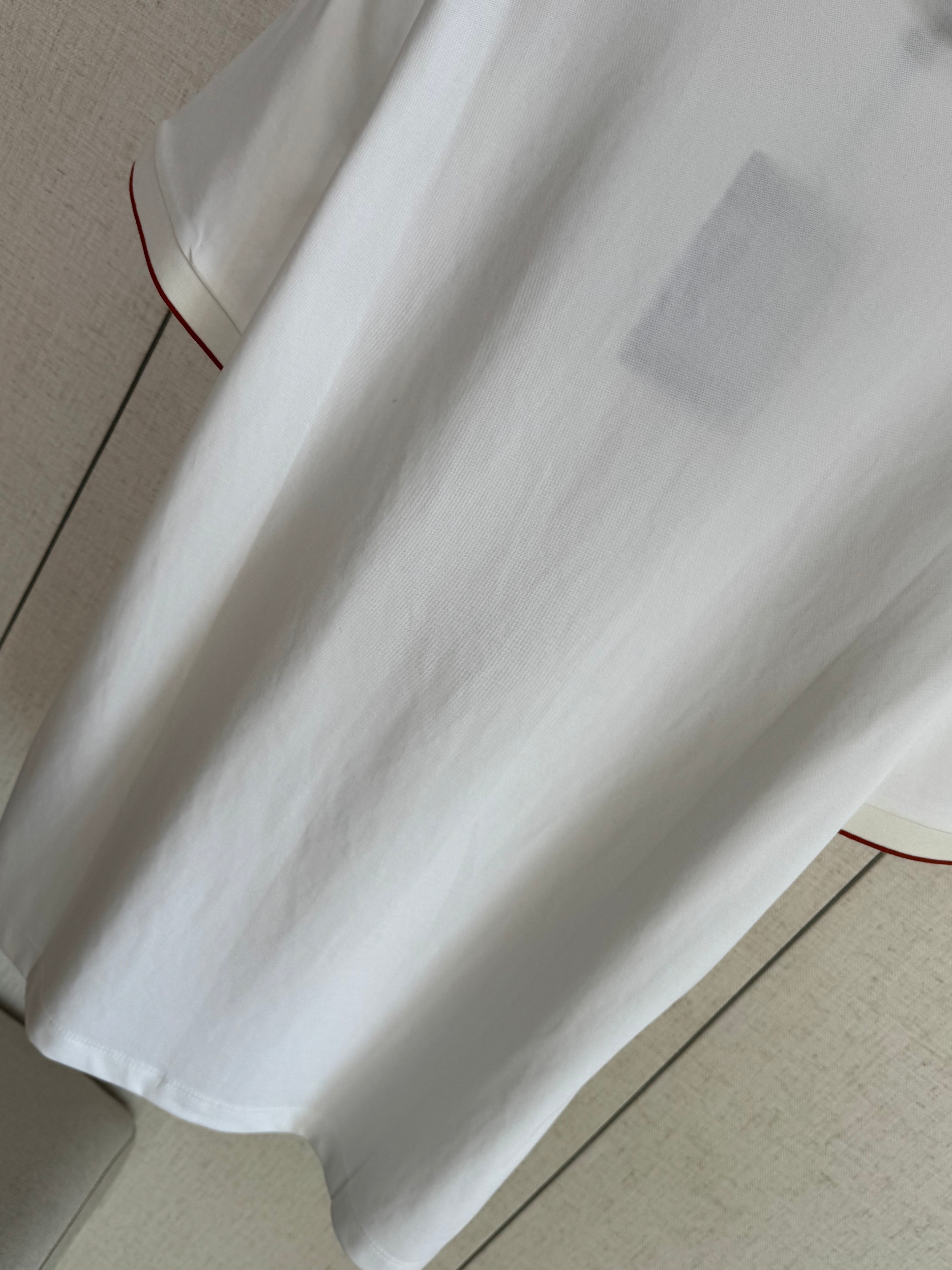 Loro 25fw embroidered t-shirt