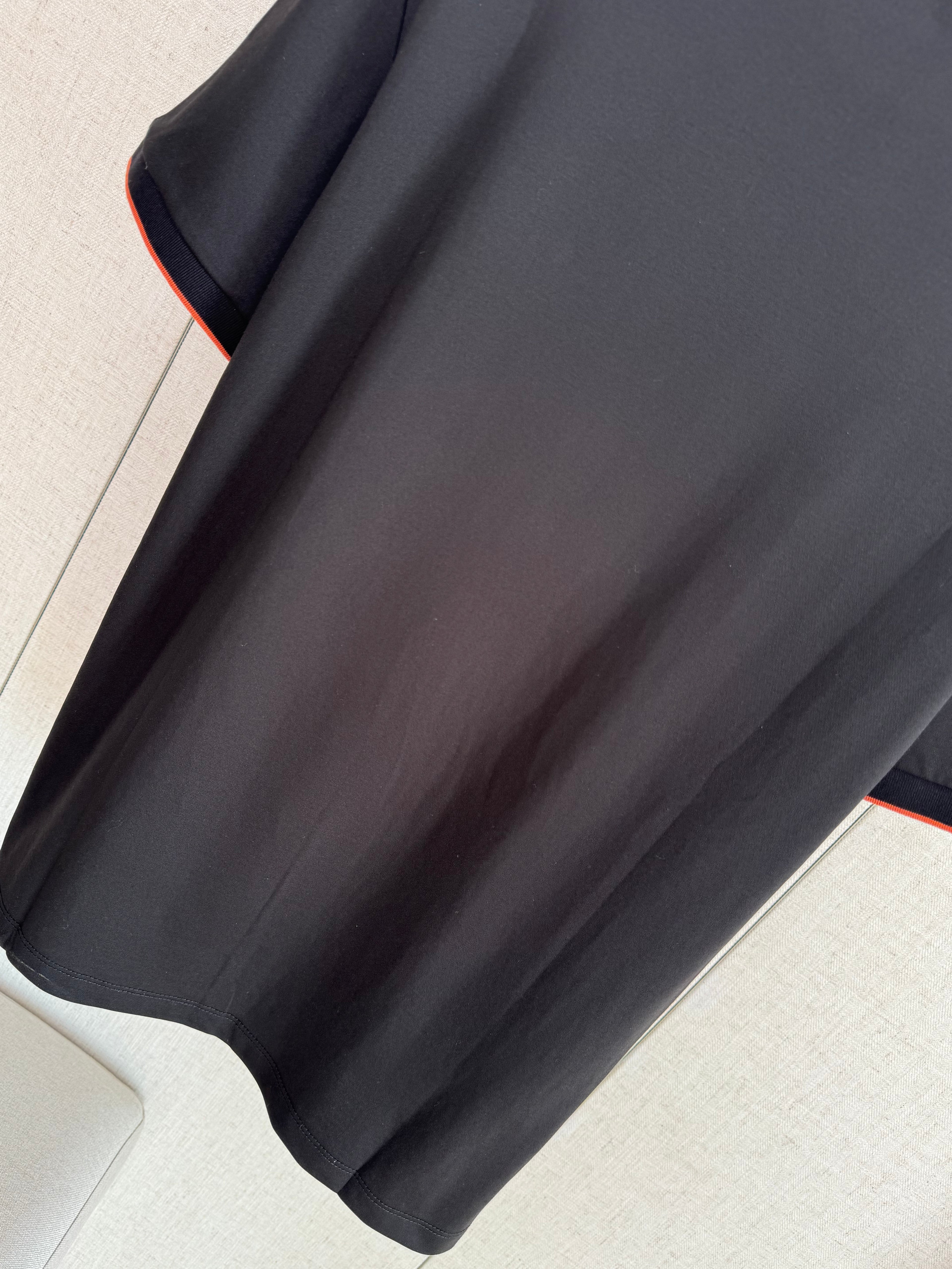 Loro 25fw embroidered t-shirt