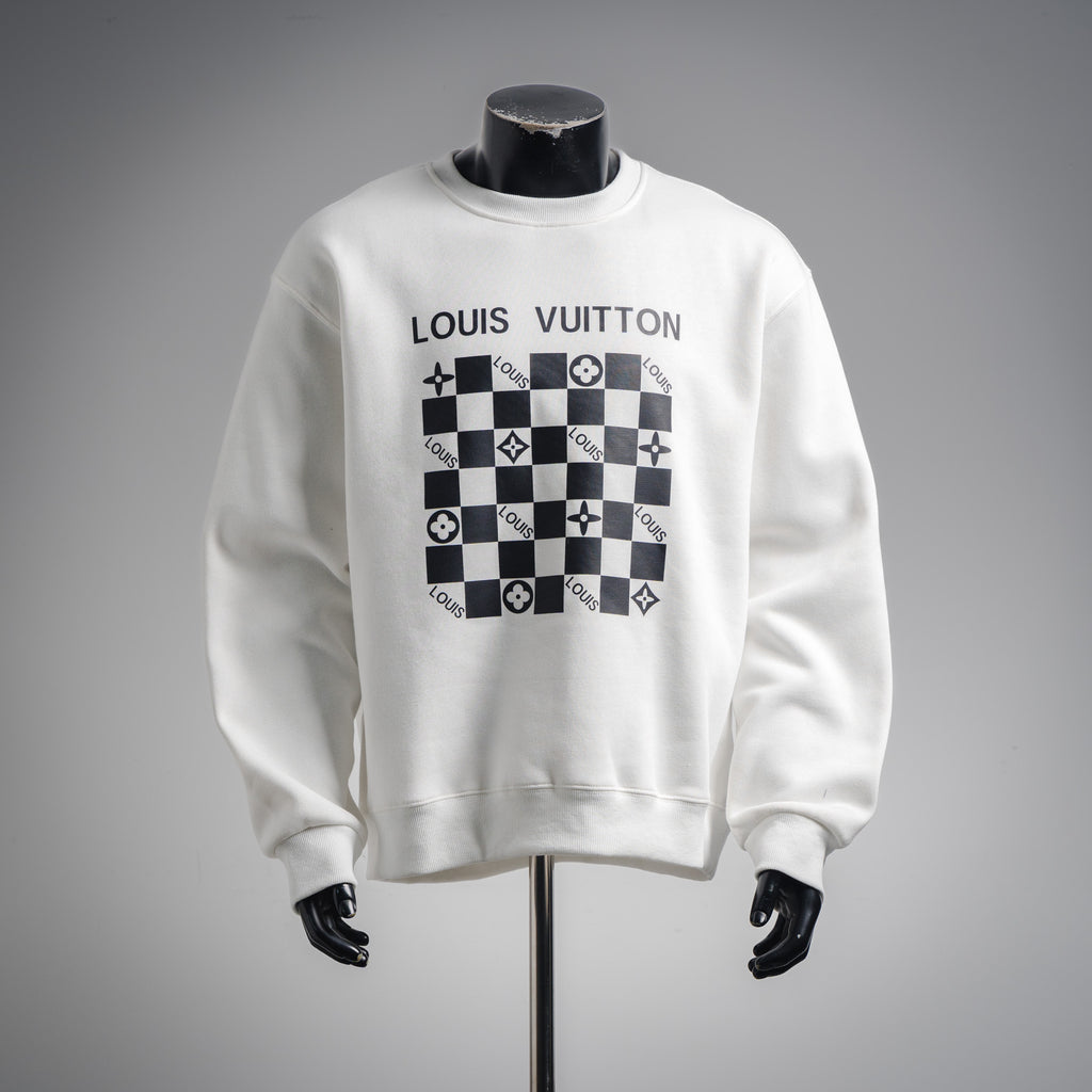 Louis 25fw printed sweatshirt