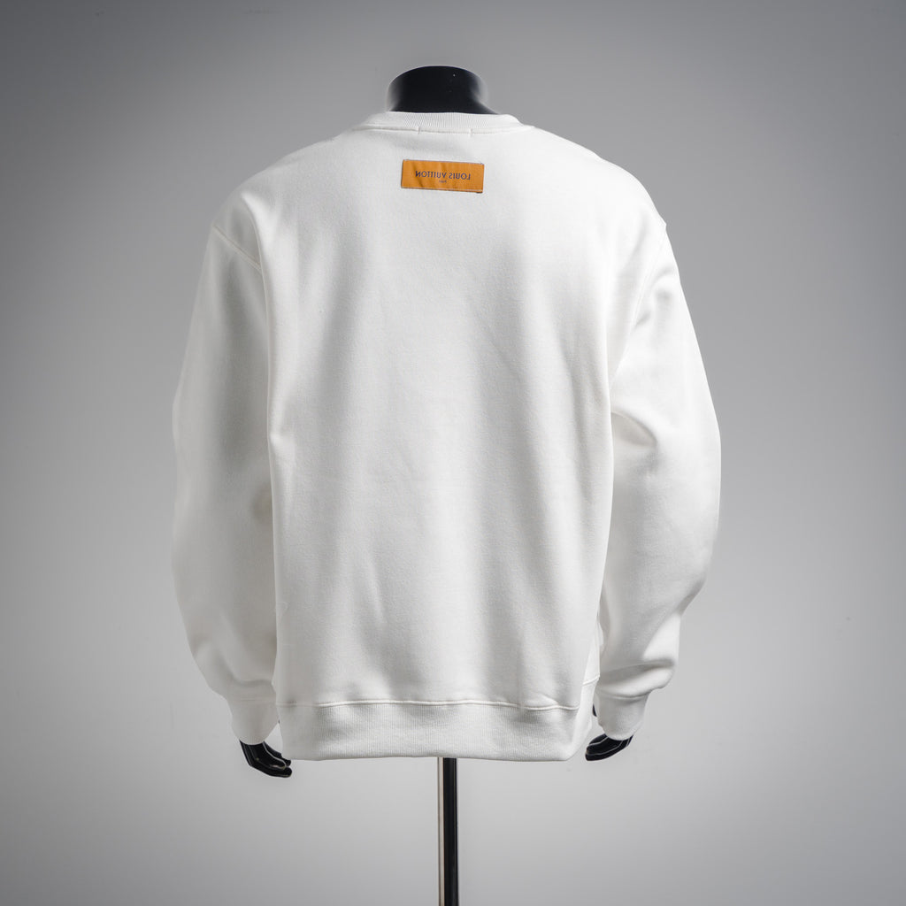 Louis 25fw printed sweatshirt