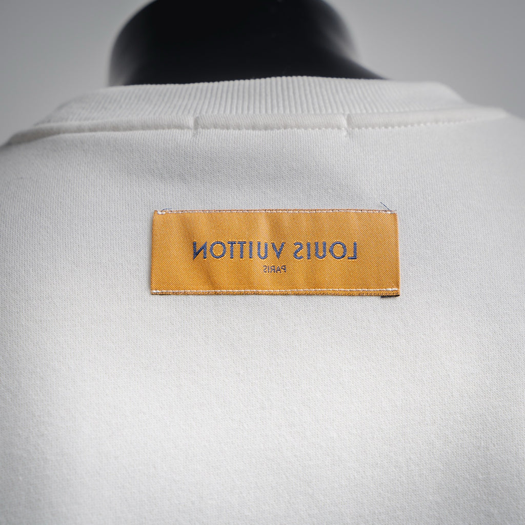 Louis 25fw printed sweatshirt