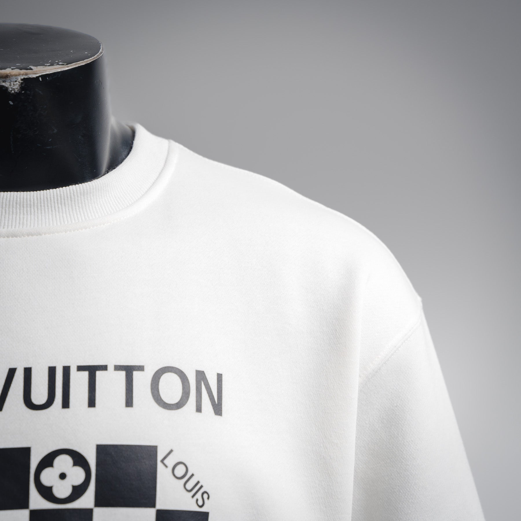 Louis 25fw printed sweatshirt