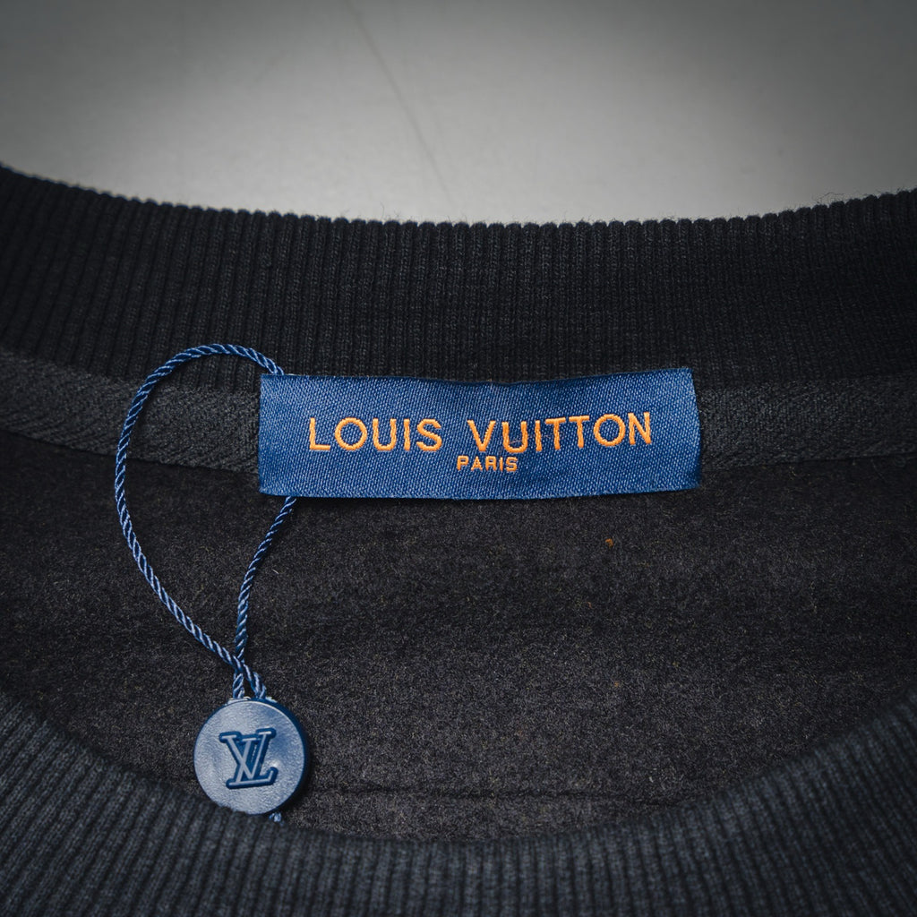 Louis 25fw printed sweatshirt