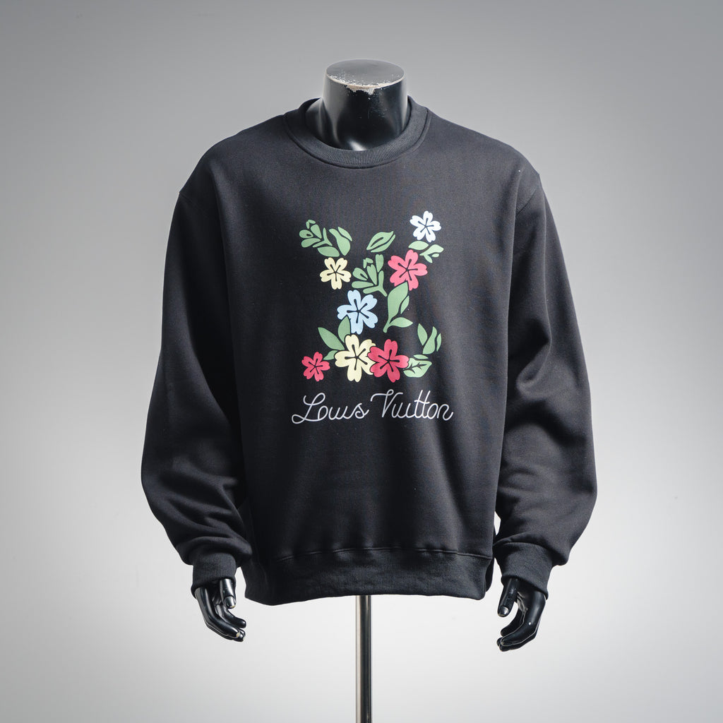 Louis 25fw printed sweatshirt