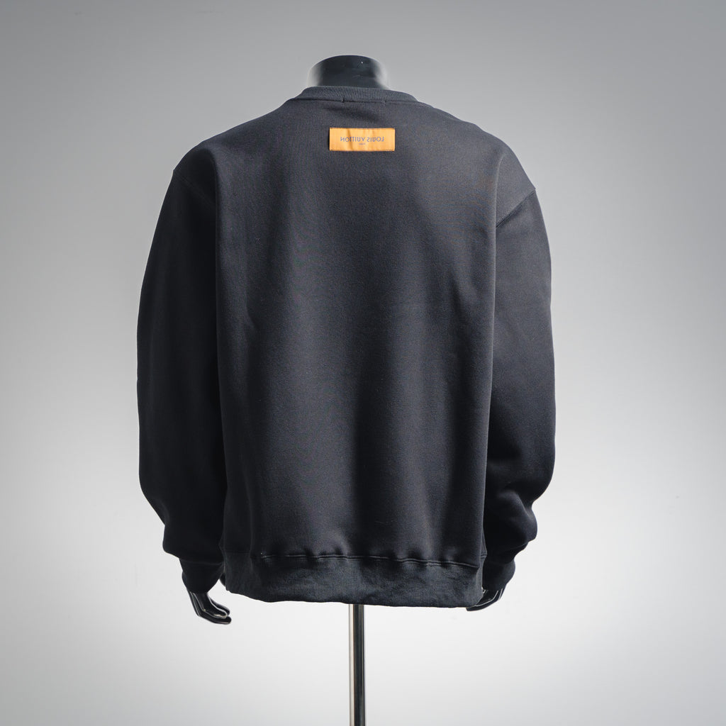 Louis 25fw printed sweatshirt