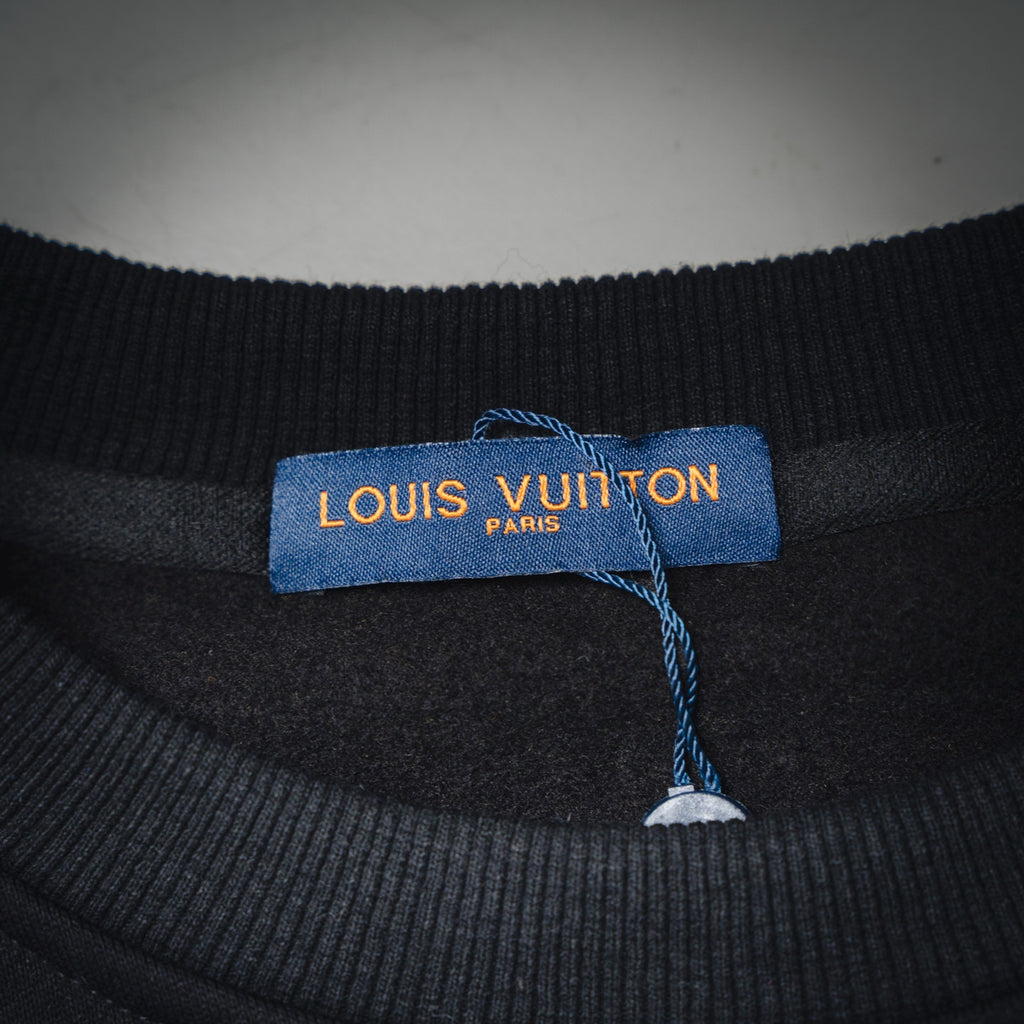 Louis 25fw printed sweatshirt