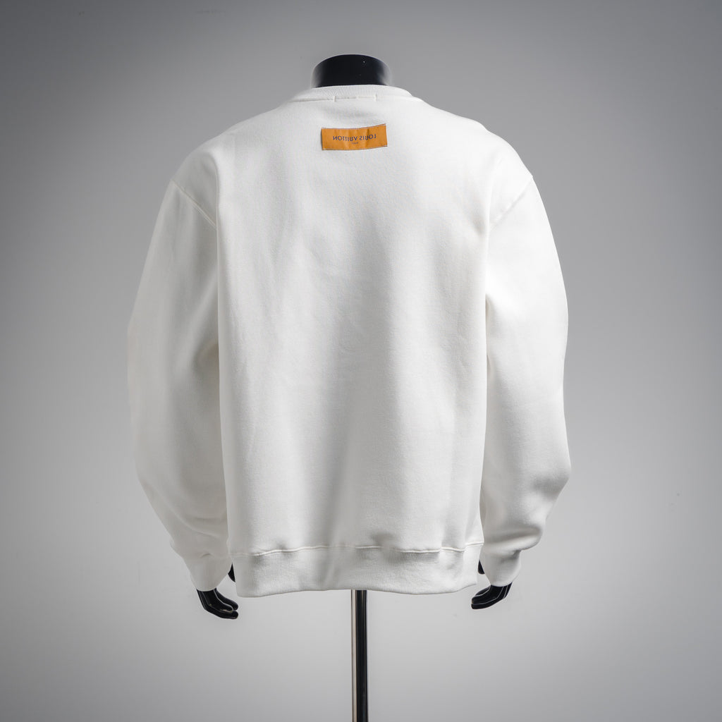 Louis 25fw printed sweatshirt