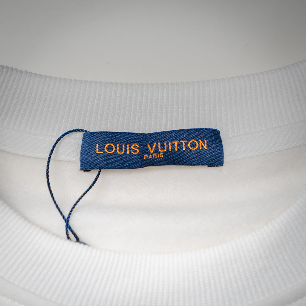 Louis 25fw printed sweatshirt