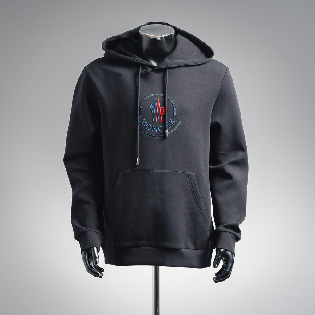 Mon 25fw embroidered hoodie