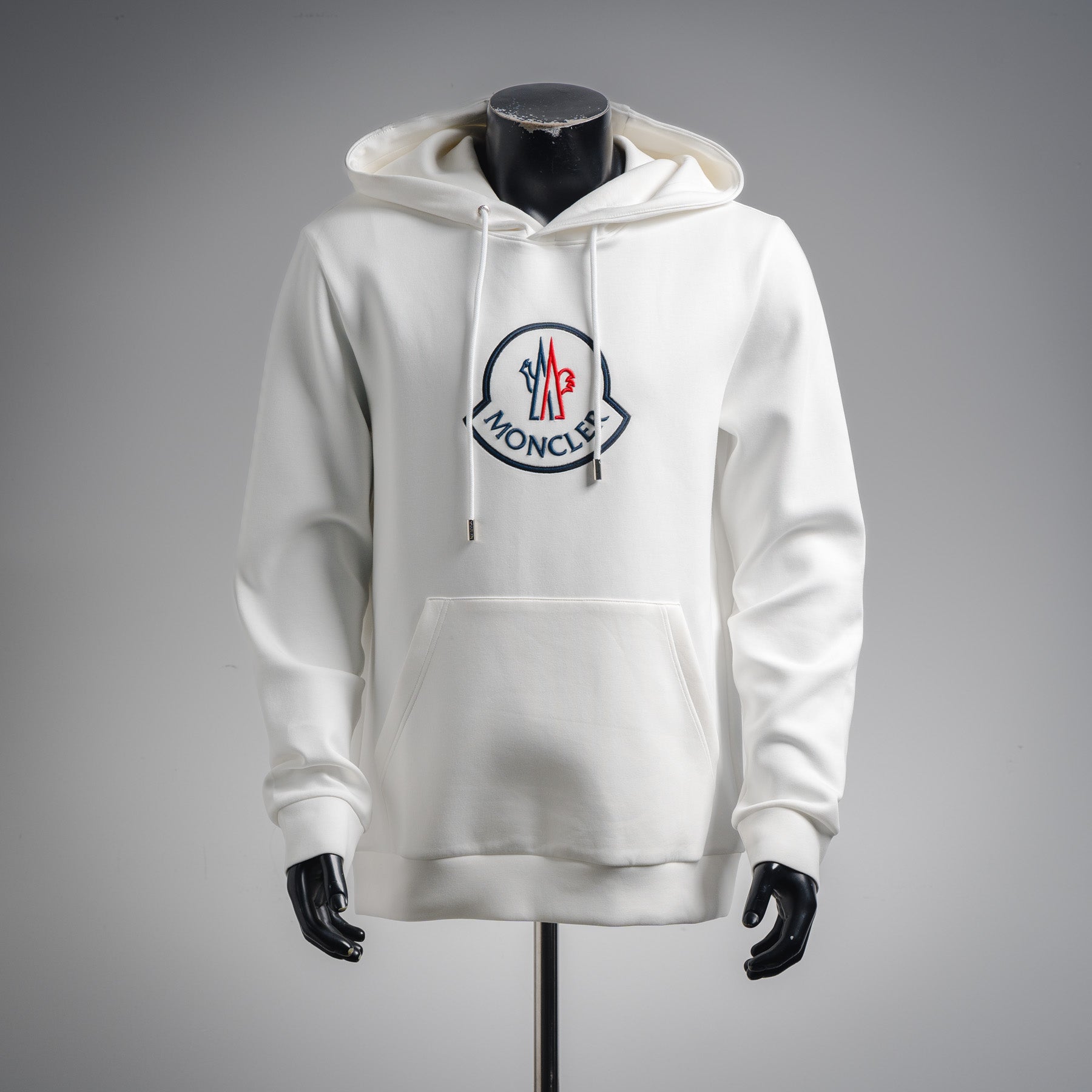 Mon 25fw embroidered hoodie