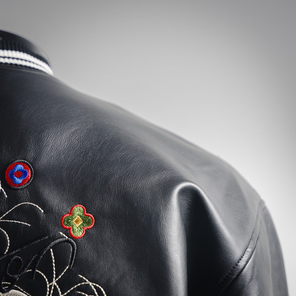 Louis 25fw leather jacket