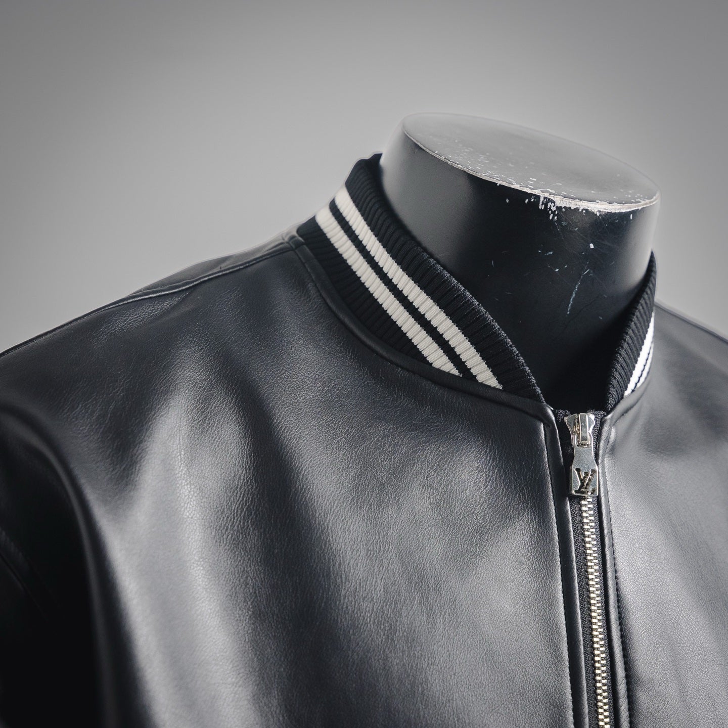 Louis 25fw leather jacket