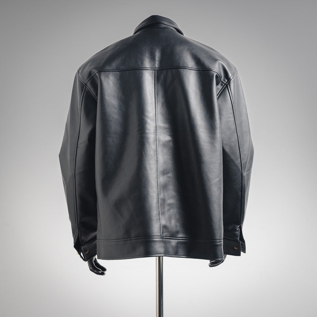 Louis 25fw leather jacket