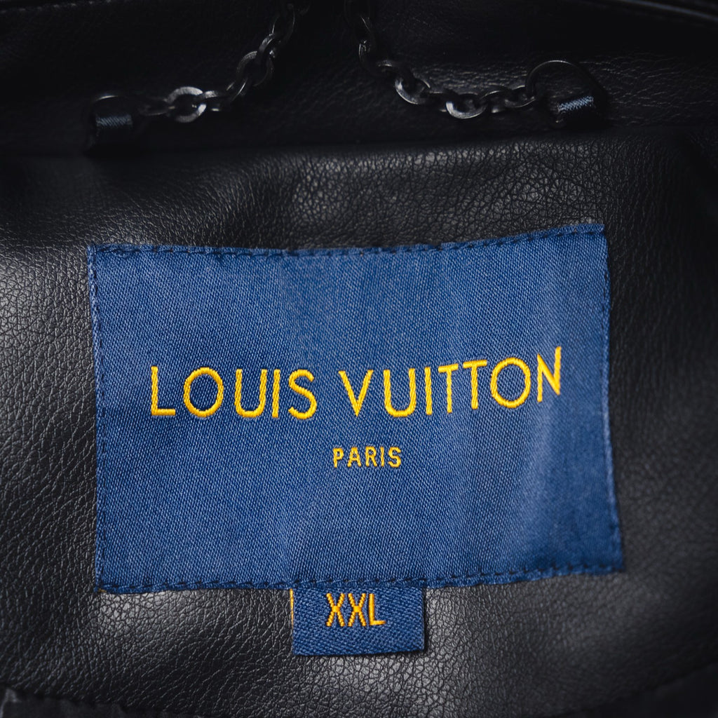 Louis 25fw leather jacket