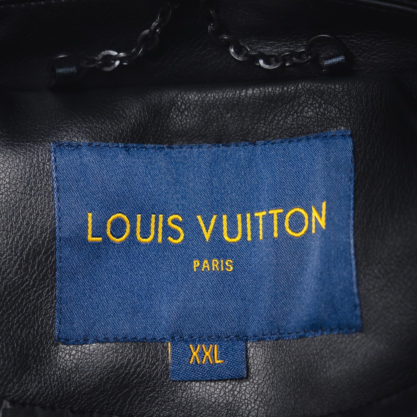 Louis 25fw leather jacket