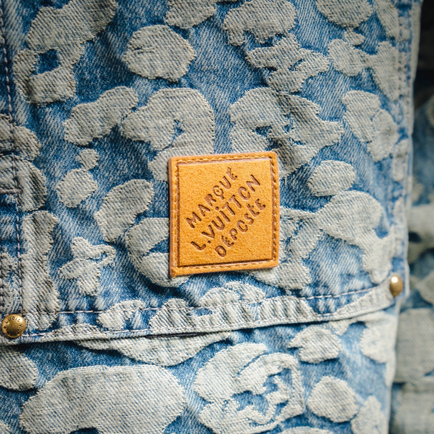 Louis 25fw denim jacket