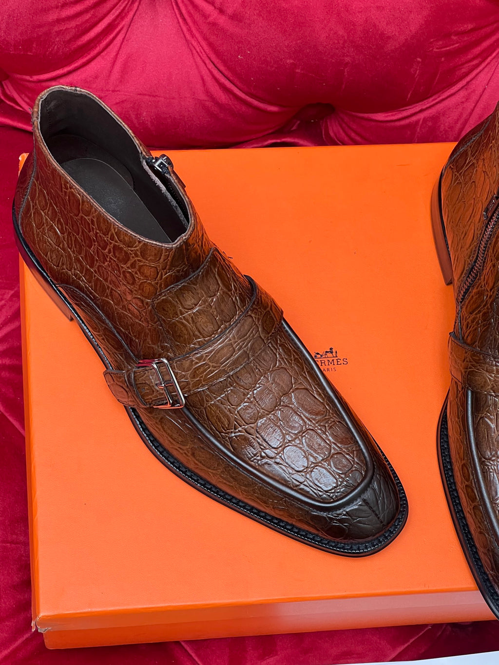 Herm leather shoes