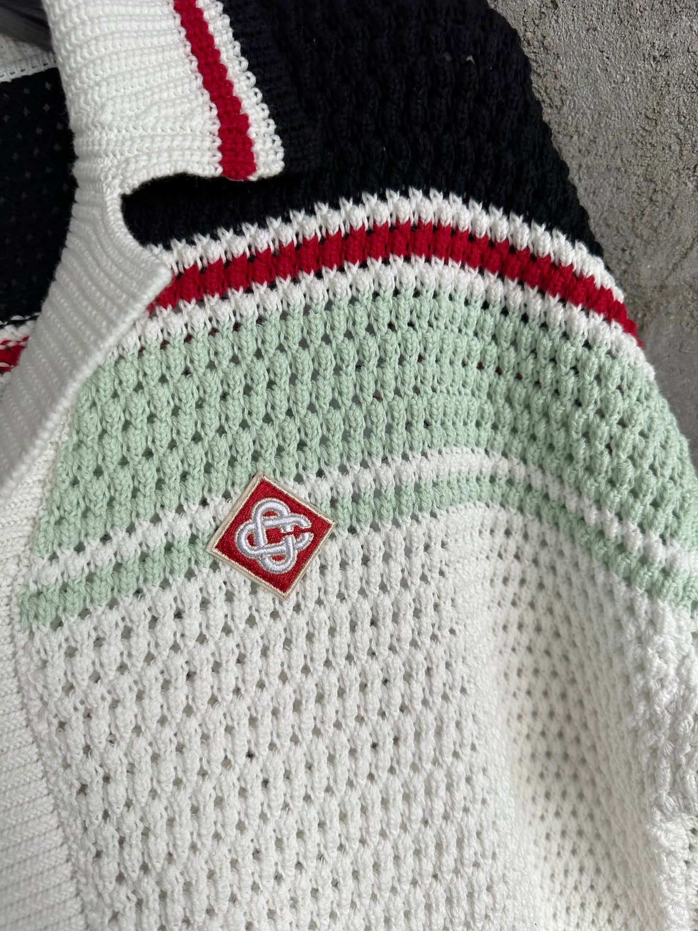 Casablan knitted shirt