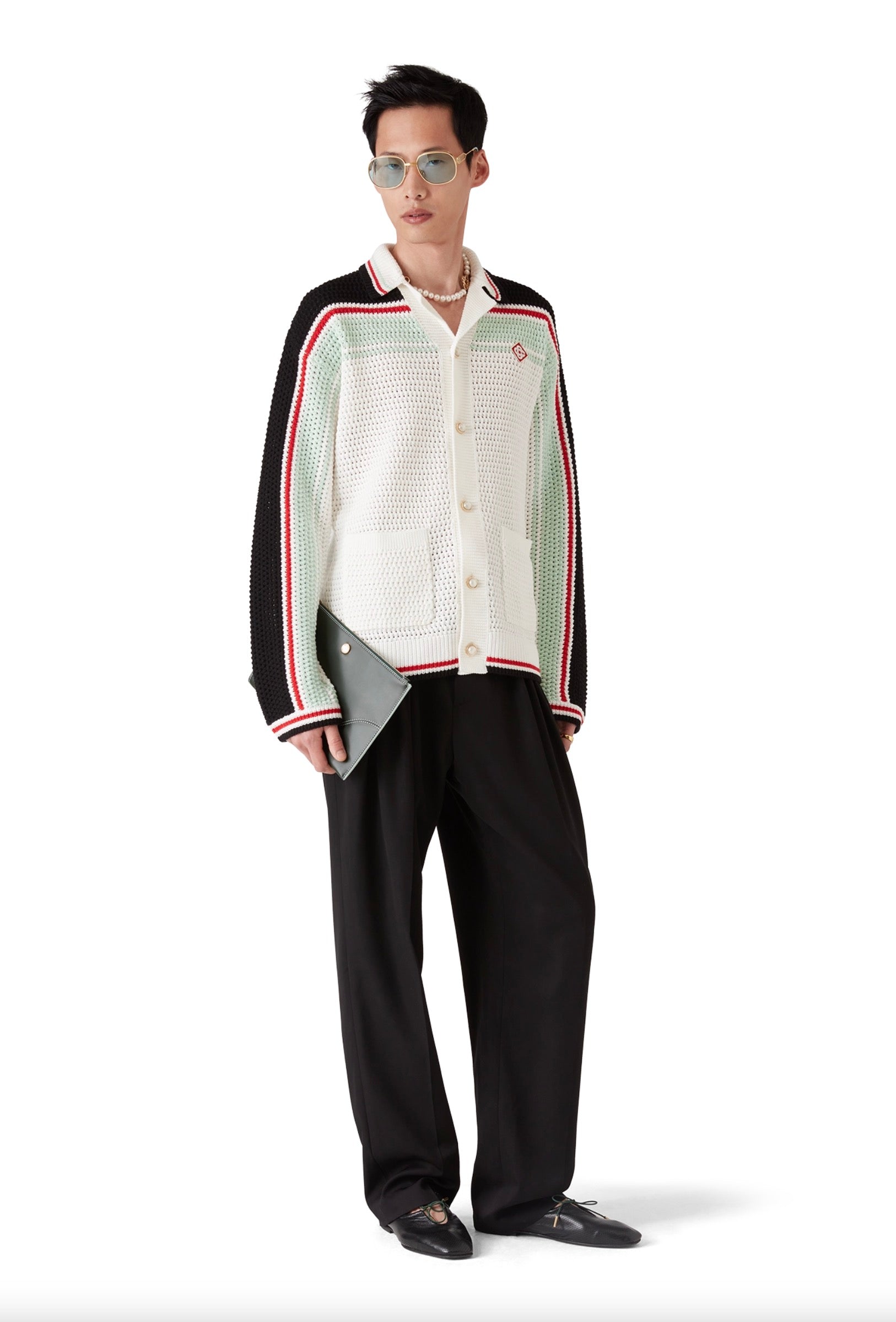 Casablan knitted shirt