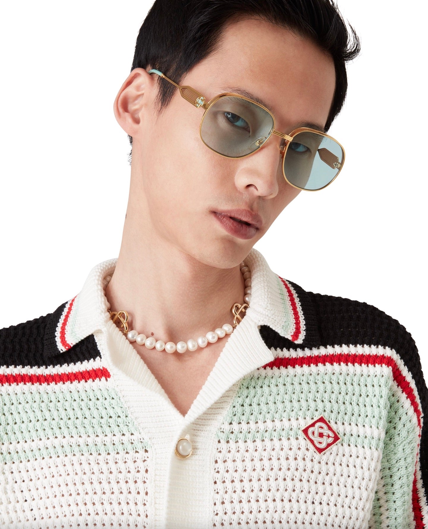 Casablan knitted shirt