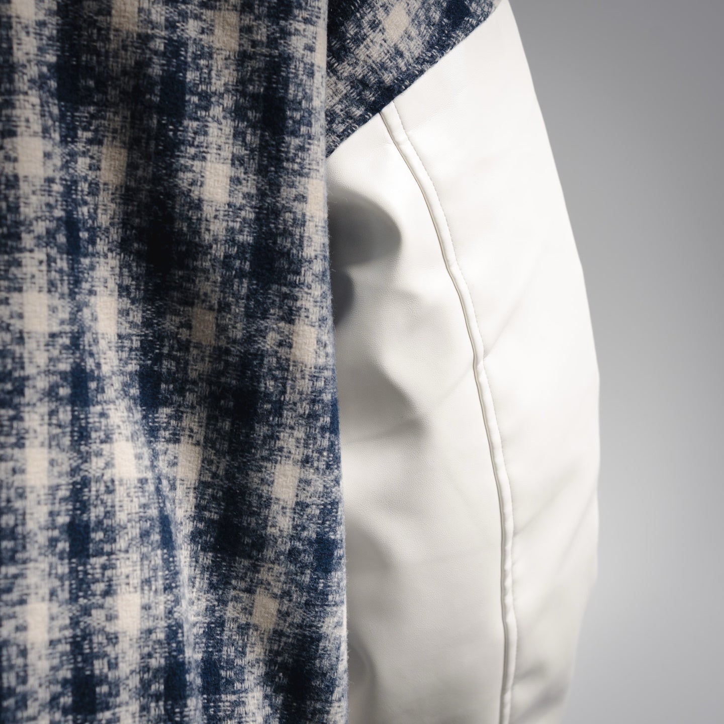 Miu 25fw splicing jacket