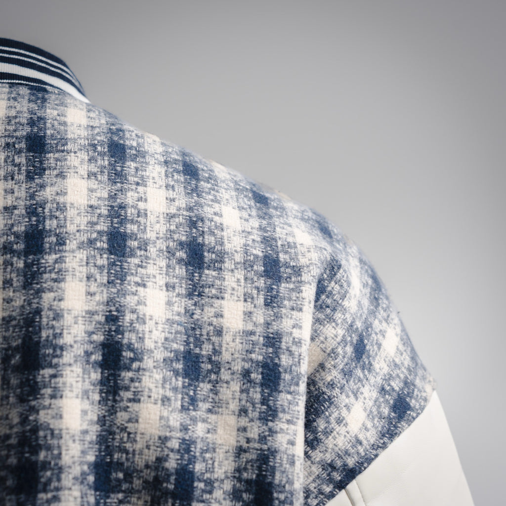 Miu 25fw splicing jacket