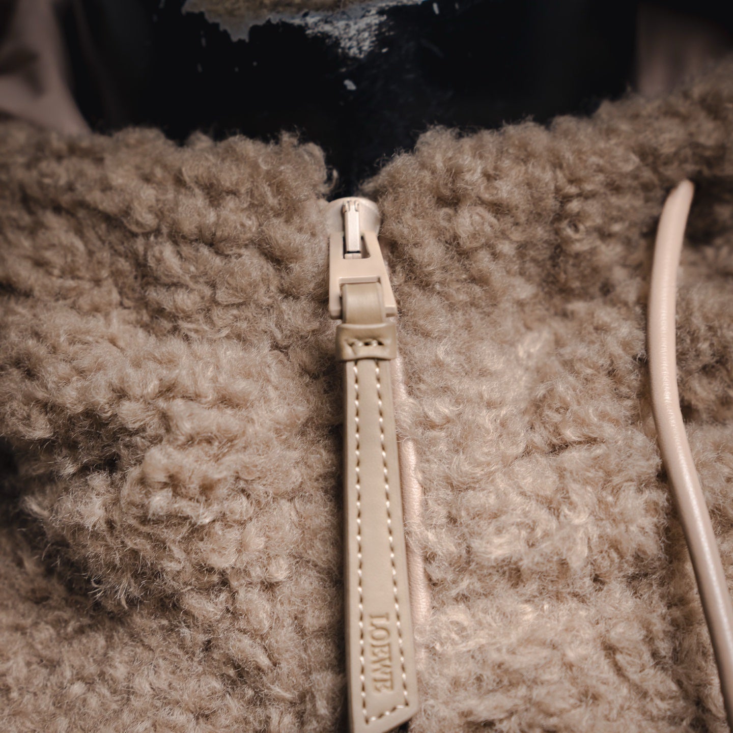 Loe 25fw lambswool jacket